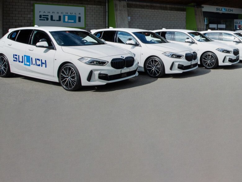 Fahrschule SULI – Unsere modernen Fahrschulautos für deine sichere Ausbildung.