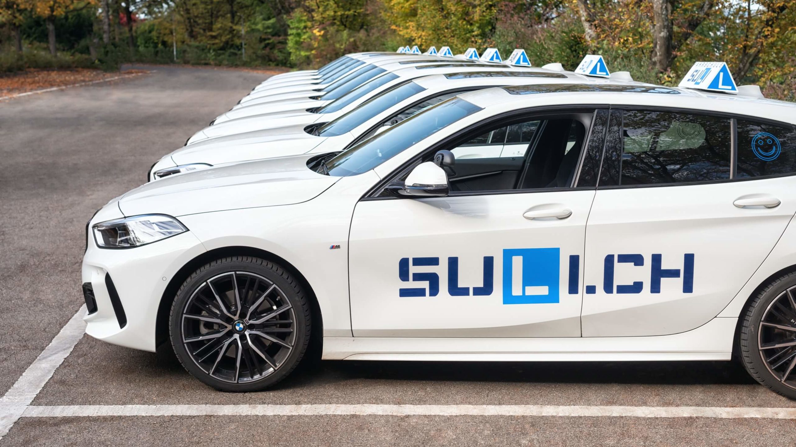 Unsere Fahrschulautos, bereit für die nächste Fahrstunde.