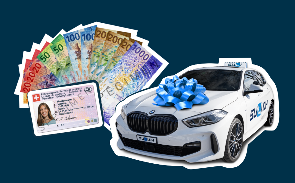 Hauptgewinn des Gewinnspiels der Fahrschule Suli – ein Auto, das am Ende des Gewinnspiels verlost wird.