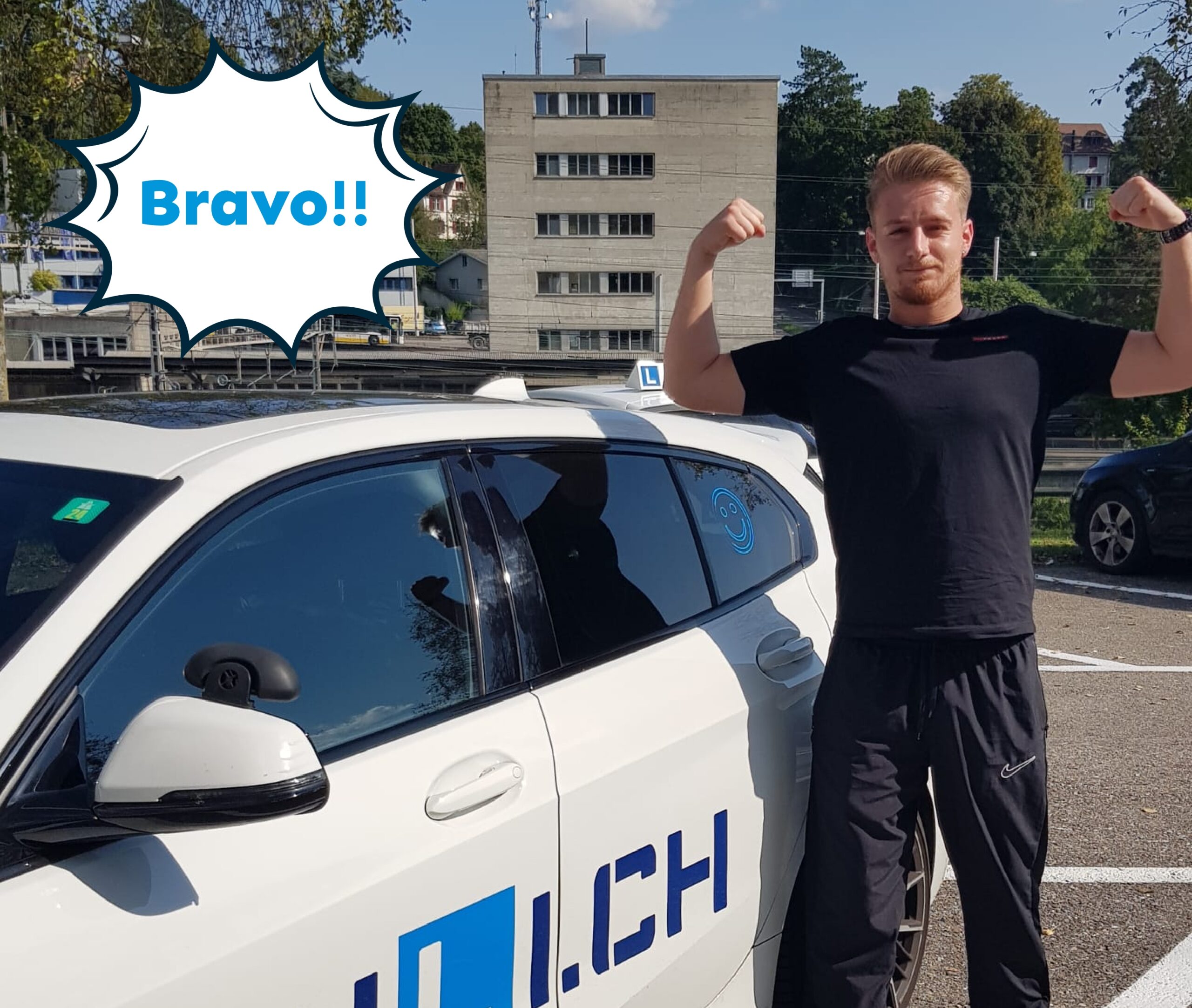 Marvin freut sich über seinen Gewinn im September!